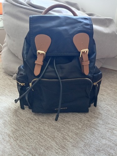 Burberry backpack black nylon - backpack,