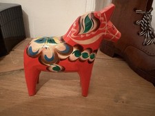 Vintage Swedish Red Dala Horse