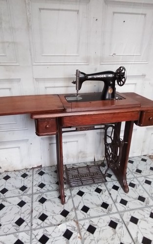 Antique singer sewing - antique,