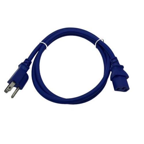 4ft blue power - power, cord