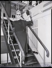 Gloria Graheme Waving On Boat