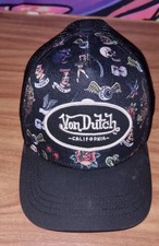 Von Dutch Tattoo Design Black