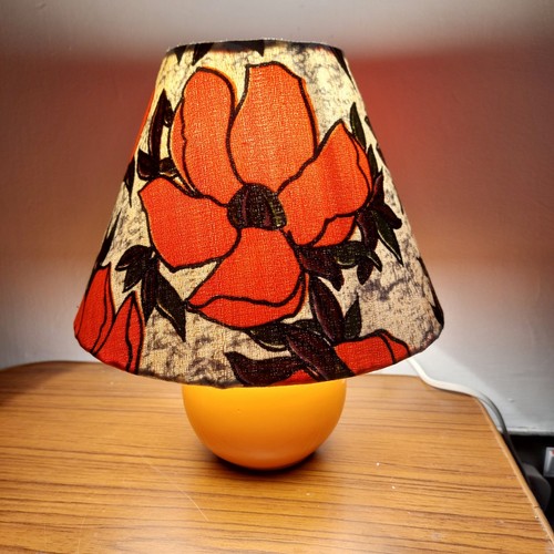 Small vintage orange - vintage, table