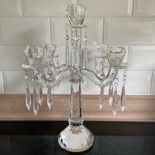 Villeroy & Boch Retro candelabra Glass 5 Arm Candlestick Holder