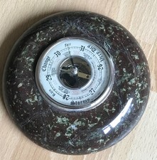 Vintage 1950s Shortland SB Aneroid Serpentine Barometer from Cornwall - VGC