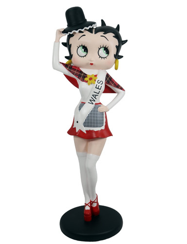 New betty boop wales welsh - new,
