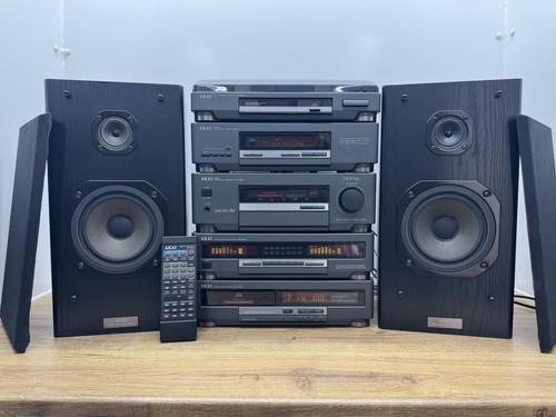 Akai hifi system cdm600 eam800 - system,