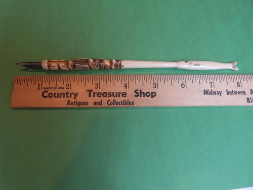 Vintage antique carved totem - antique,