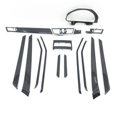 trim Decorative rod Set Esche black Mercedes E-class W212 E63 AMG RHD