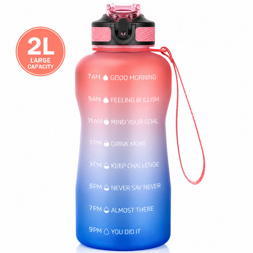 Litre water bottle with - litre,