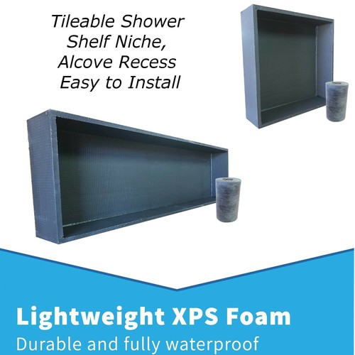 Tileable niche shelf - tileable, wet