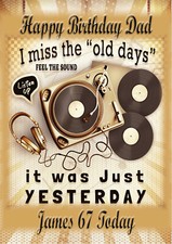 Personalised Birthday Card