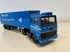 CORGI 1/50 FORD TRANSCONTINENTAL TRACTOR UNIT & BOX TRAILER MIDLANDS BRS LIVERY