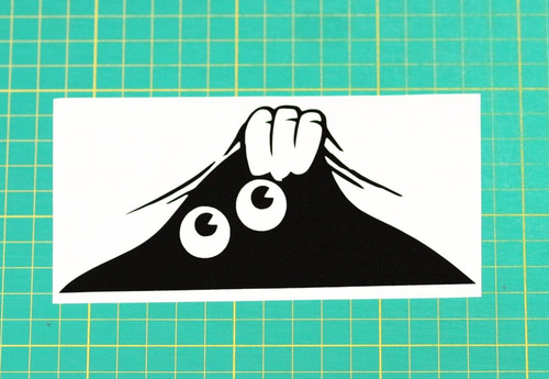 Peeking monster funny car - peeking,