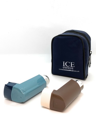 Blue ice medical inhaler - blue, 2