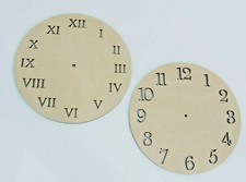 MDF Clock Face Craft Blank