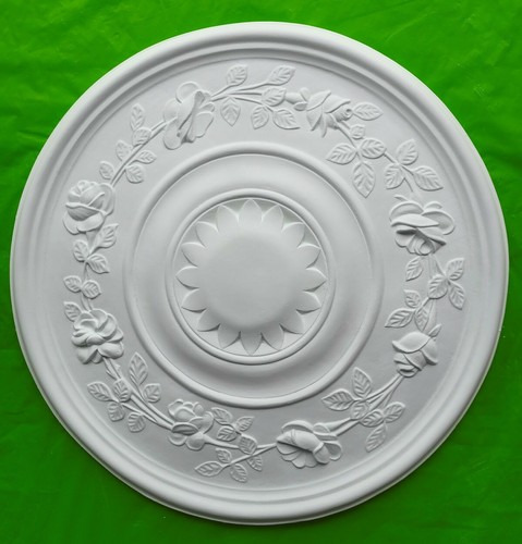 Plaster ceiling rose climbing - plaster,