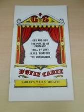 D'Oyly Carte  Cox And Box 1971