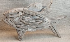 Driftwood Mosaic Fish