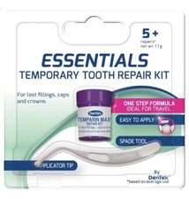 Dentek Temporary Dental Cement Tooth Filling Lost, Fillings Repair & Loose Caps