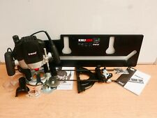 TREND T7EK 1/2" 2100 WATT TRADE PLUNGE ROUTER KIT 240V + KWJ650 WORKTOP JIG