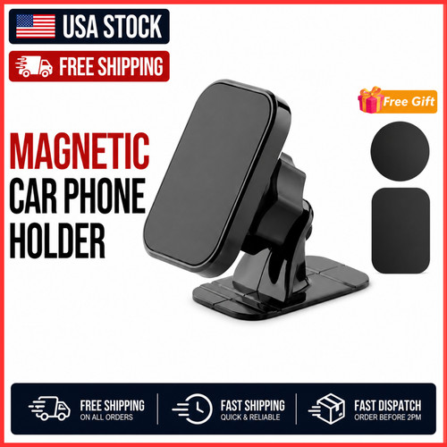 Magnetic phone holder - magnetic, car