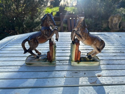 Vintage porcelain horse - vintage,