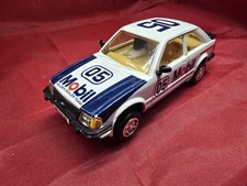 Scalextric C376 Ford Escort XR3i Mobil #5 Lights **FREE UK P&P**