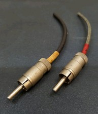 SME 3009 Turntable Tonearm PAIR RCA Phono Plugs Vintage HiFi Original