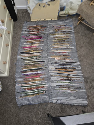 Grey multicolour handwoven - grey,