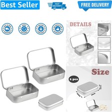 Metal Storage Box with Lid -