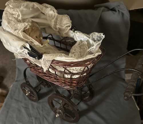 Vtg victorian baby doll - victorian,