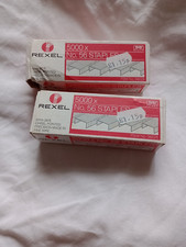 Vintage Rexel No.56 Staples  Made In England -2 partial boxes