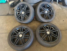 08-13 AUDI A3 S3 8P BLACK EDITION S-LINE SET OF ALLOY WITH TYRES8P0601025BC