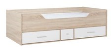 White & Wood Oak Finish Kids 3