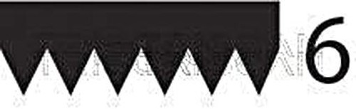 Triscan ribbed belt black - v-ribbed,