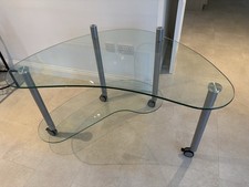 Modern Glass Computer Desk