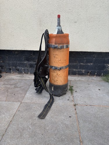 Scuba diving tank with harness - tank,