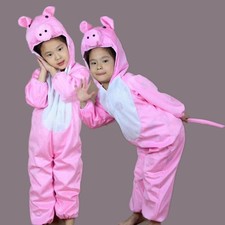 Animal Pink Pig Costume for