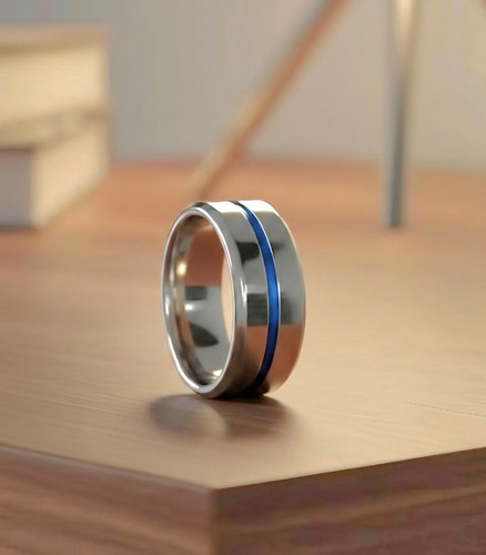 Mens titanium steel - mens, wedding