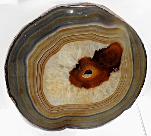 Huge polished banded agate - huge,