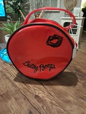 Betty Boop Bag, Red, Round