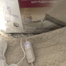 Monogram by Beurer Komfort Heated Mattress Cover Single,with timer & 6 Settings