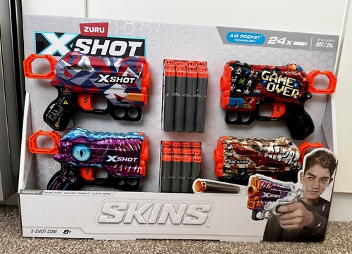 Zuru shot skins set guns - x,