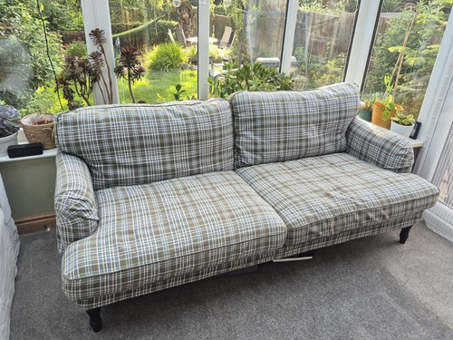Ikea stocksund seater sofa - ikea,