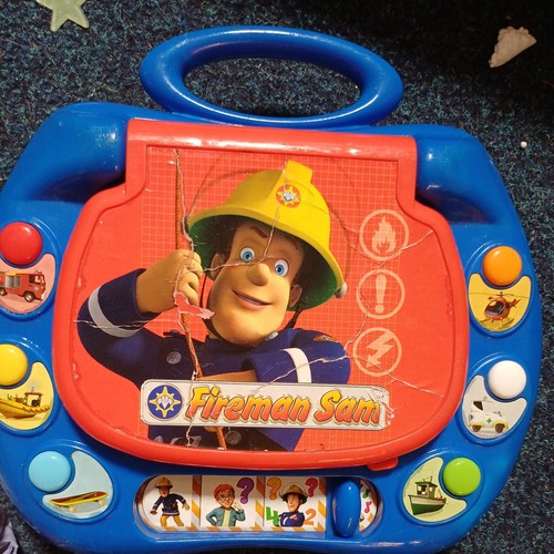 Fireman sam toy laptop - fireman,