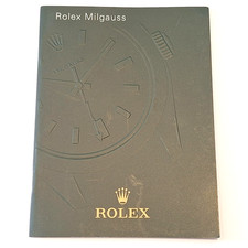 Rolex Milgauss  Booklet