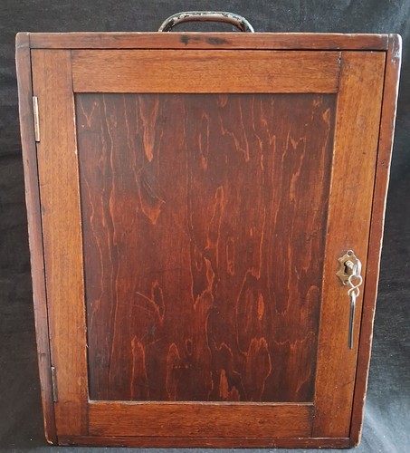 Antique samovar carrying box - antique,