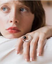 Mam Black Pearl Amulet Ring