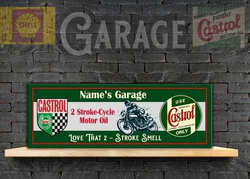 Personalised castrol oil - personalised,